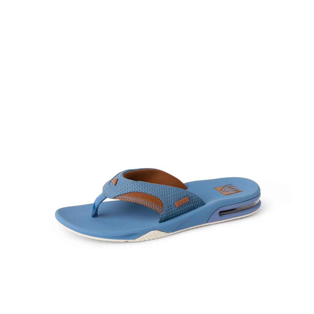 Fanning - Blue/Cafe - Left Side View