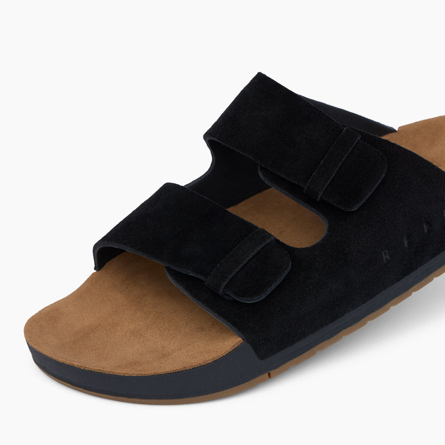 Ojai Two Bar - Black/Tan - Down the Line 1 View