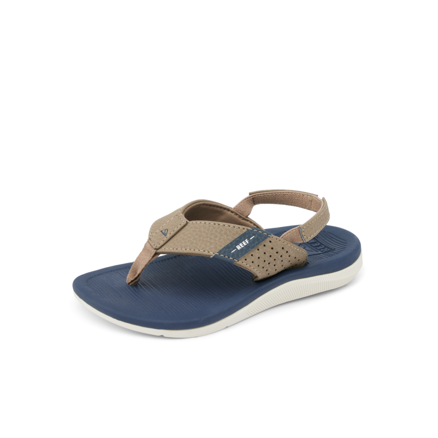 Little Santa Ana - Navy/Khaki - Left Side View