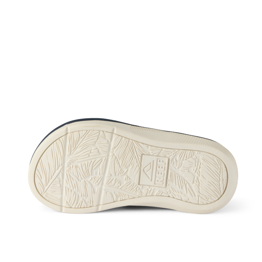 Little Santa Ana - Navy/White/Orange - Underside View