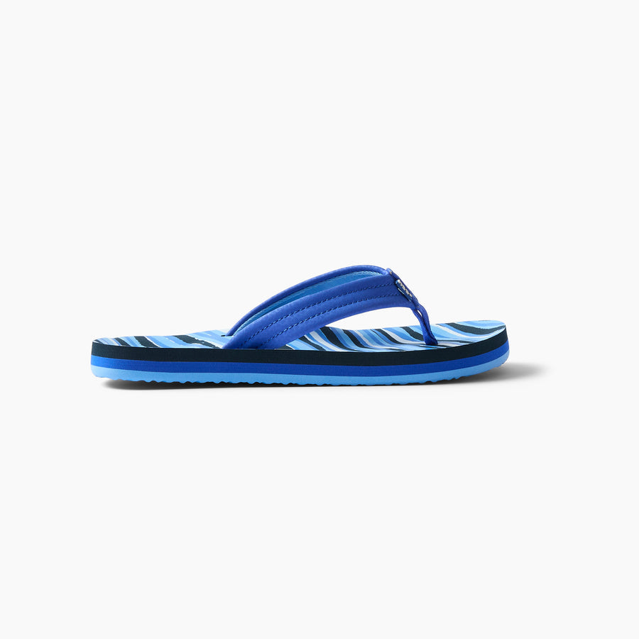 Kids Ahi - Royal Stripe - Right Side View