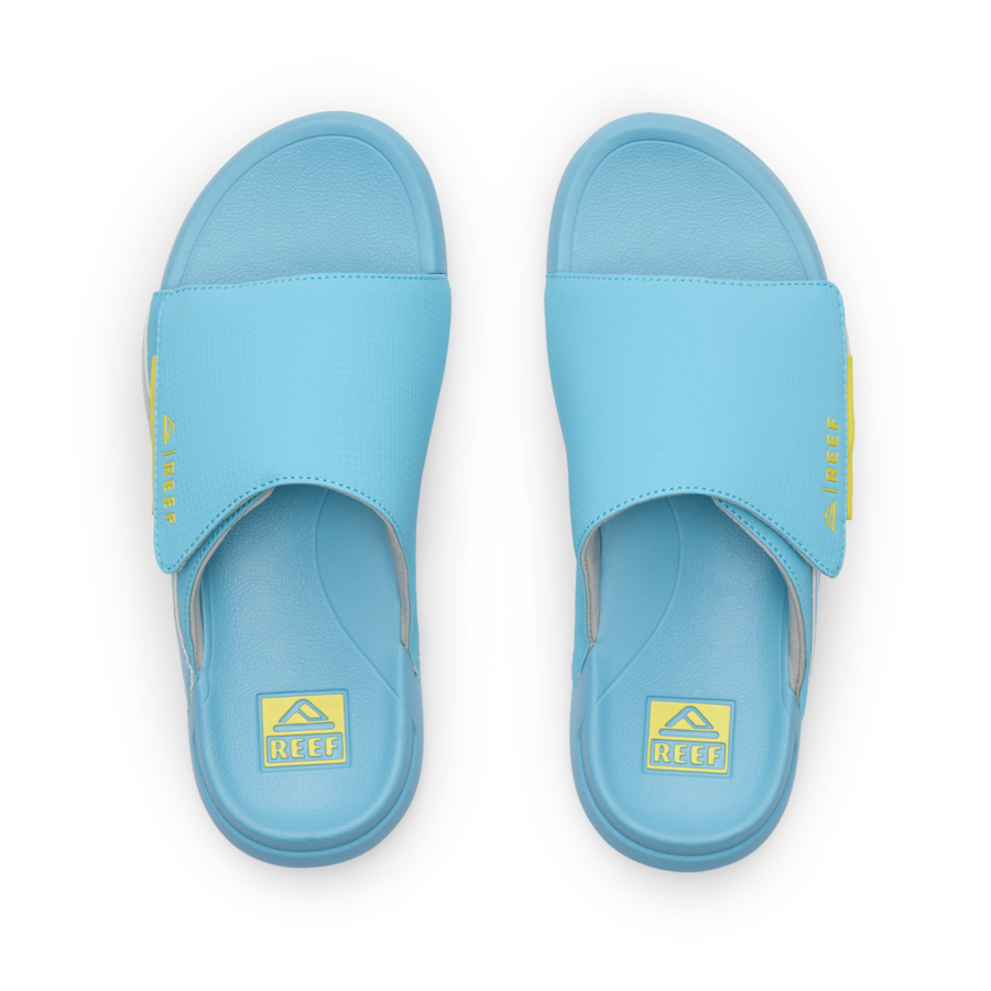 Cruiser Slide - Light Blue/Yellow - Main View