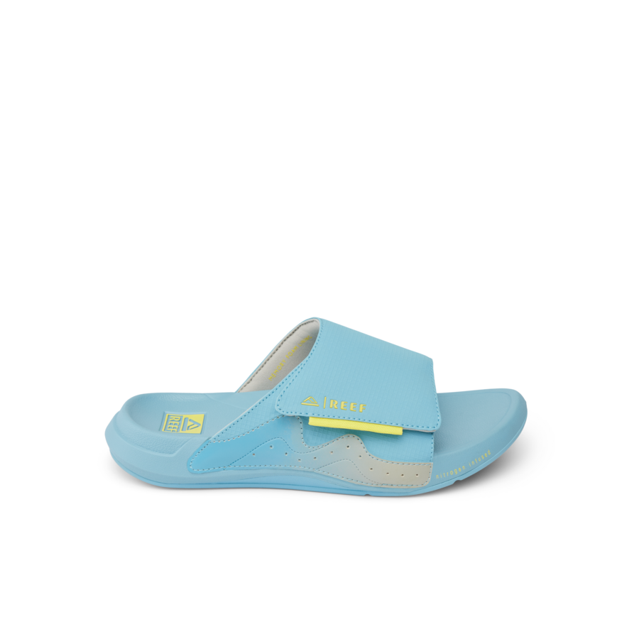 Cruiser Slide - Light Blue/Yellow - Main View