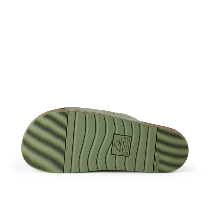 Ojai Slide - Faded Olive - Underside View