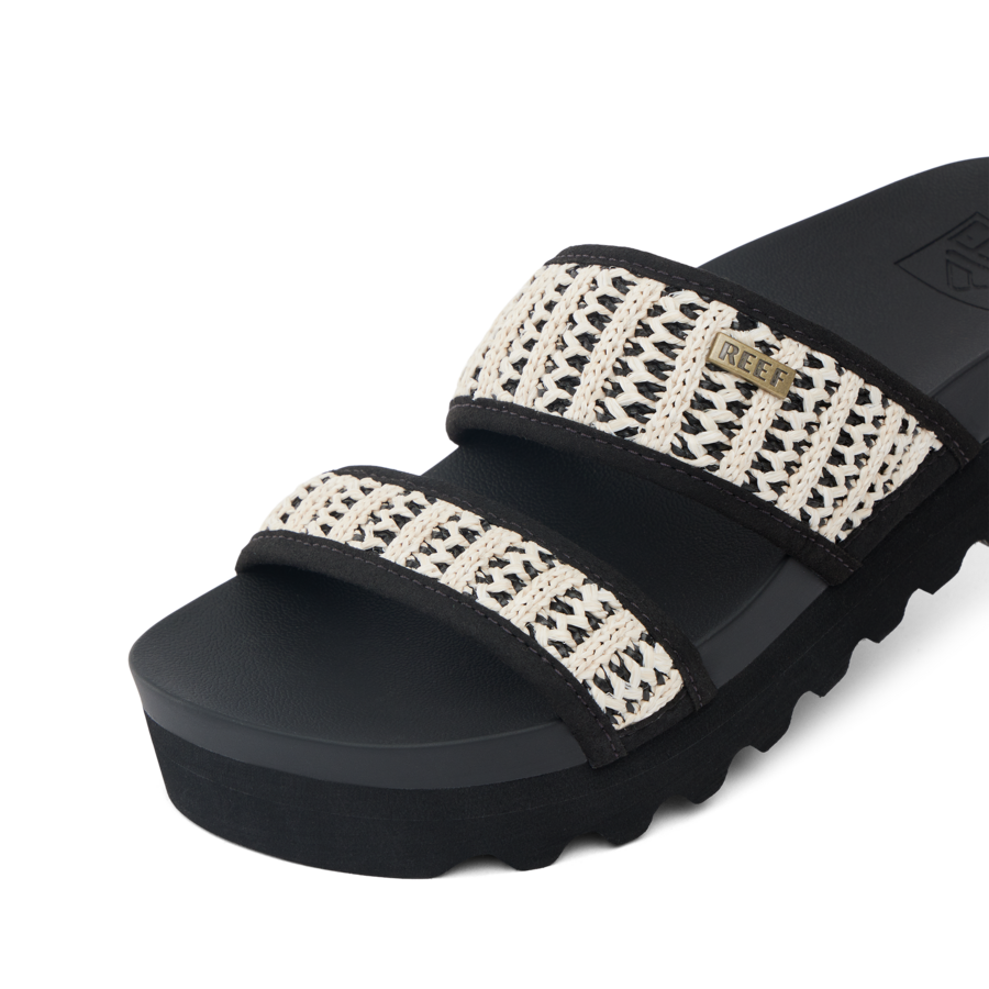 Cushion Vista Hi - Black/Vintage Woven - Down the Line 1 View