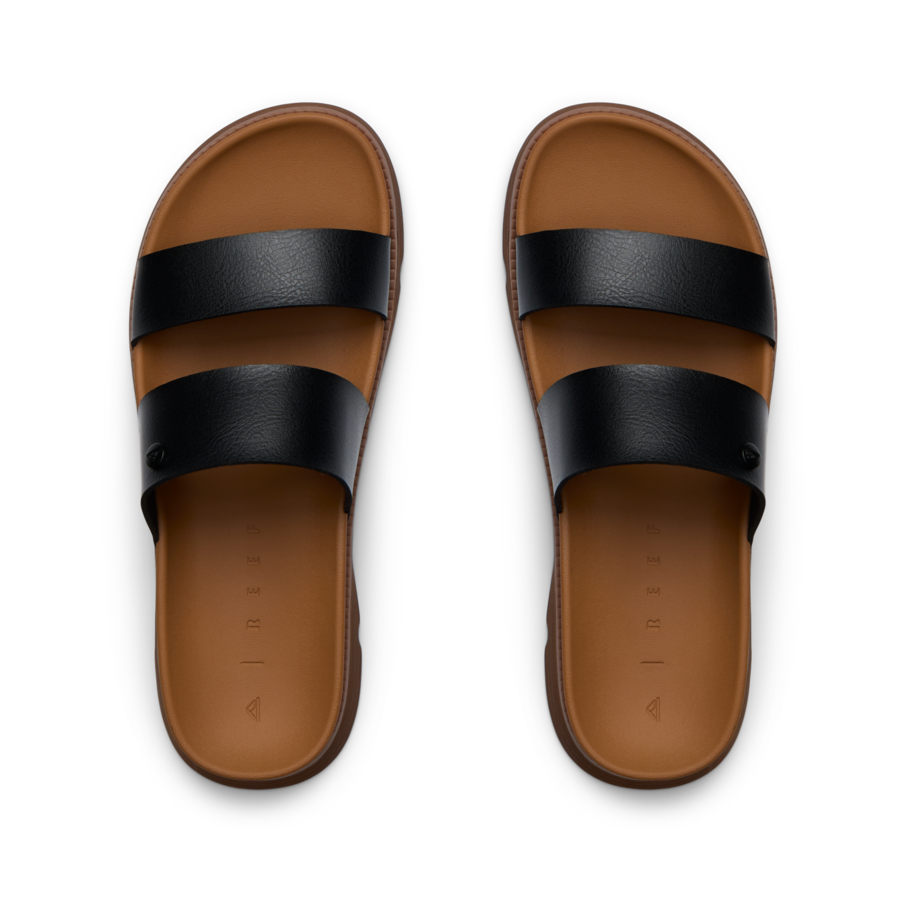 Vista Luxe Thea - Black/Tan - Top View