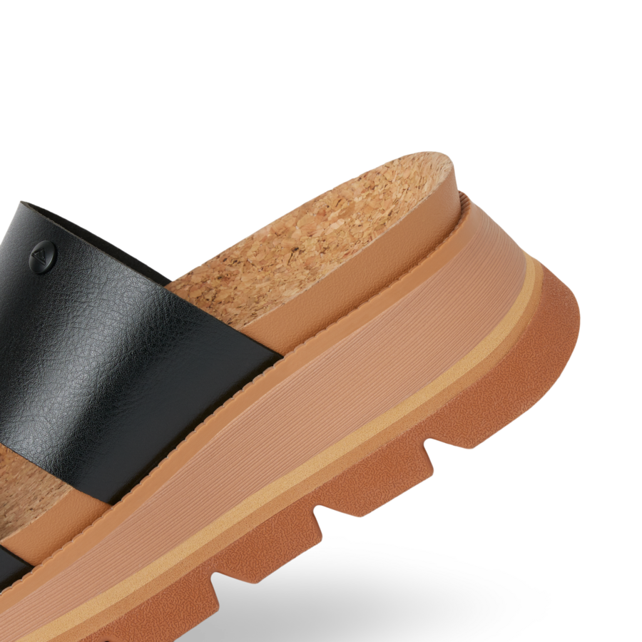 Vista Luxe Siaa - Black/Tan - Down the Line 2 View