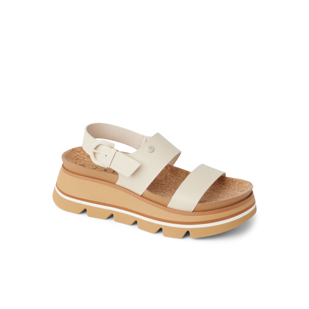 Vista Luxe Liah - White/Tan - Main View
