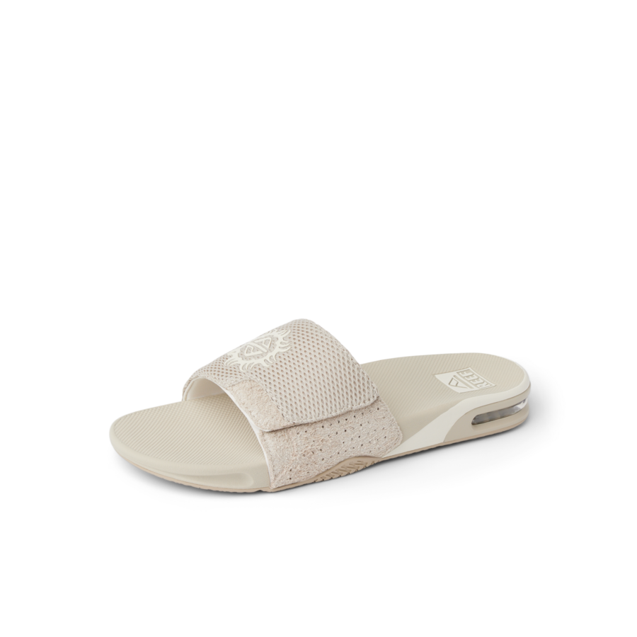 Fanning Slide - Taupe Sun - Left Side View