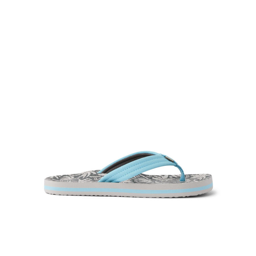Kids Ahi - Light Blue Palm - Right Side View