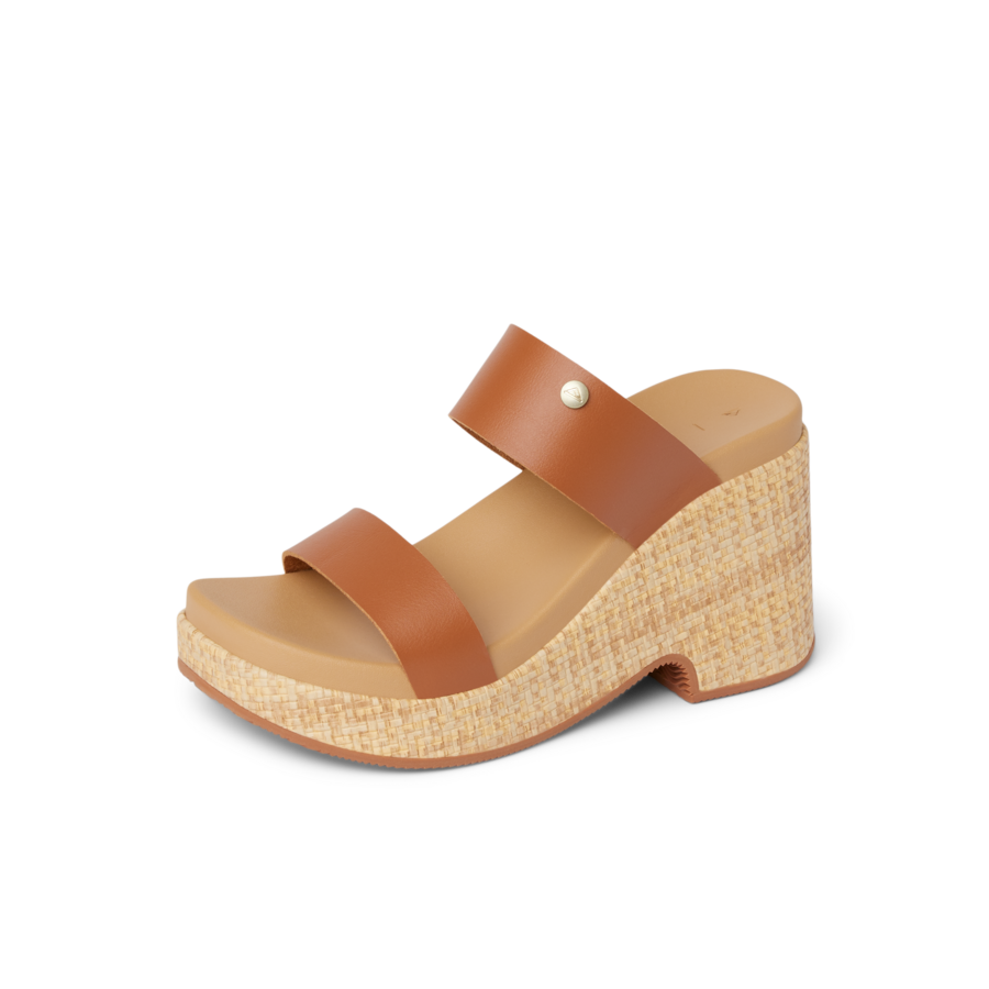 Sunset Ibiza - Leather Brown - Right Side View