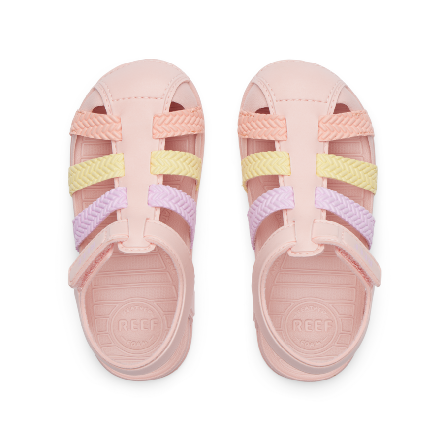 Little Water Beachy - Rose Multi - Top View