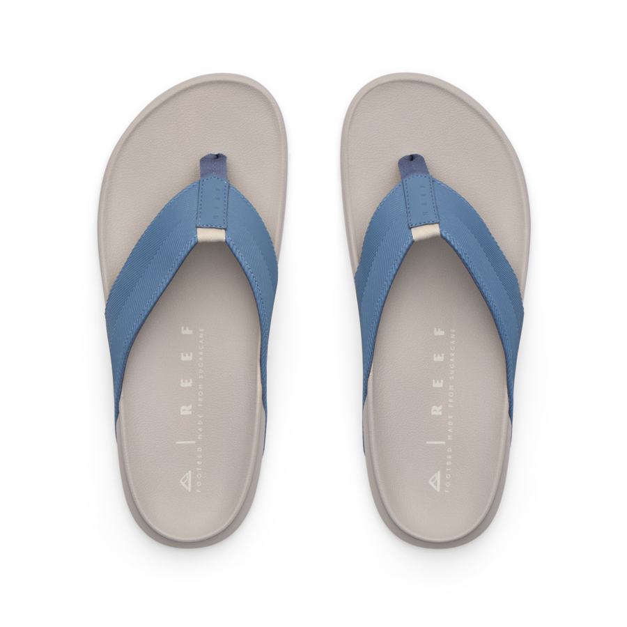 The Raglan - Indigo/Grey - Top View