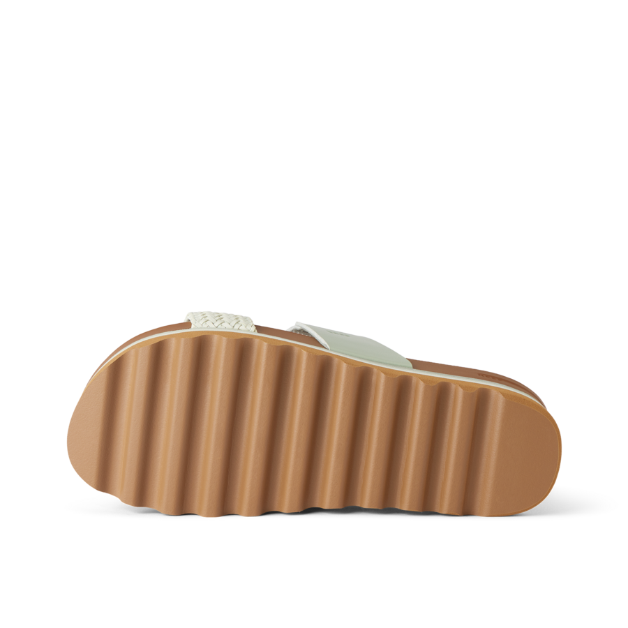 Cushion Vista Hi - Sage Duo Braid - Underside View