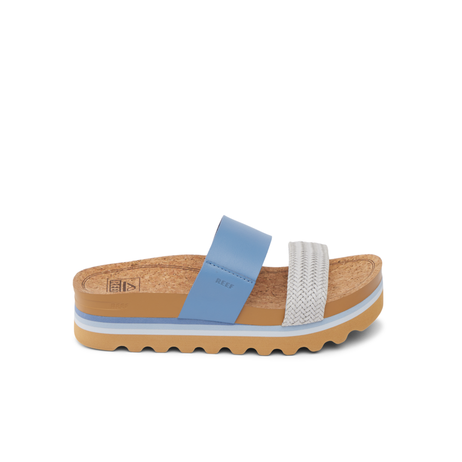 Cushion Vista Hi - Blue Duo Braid - Right Side View