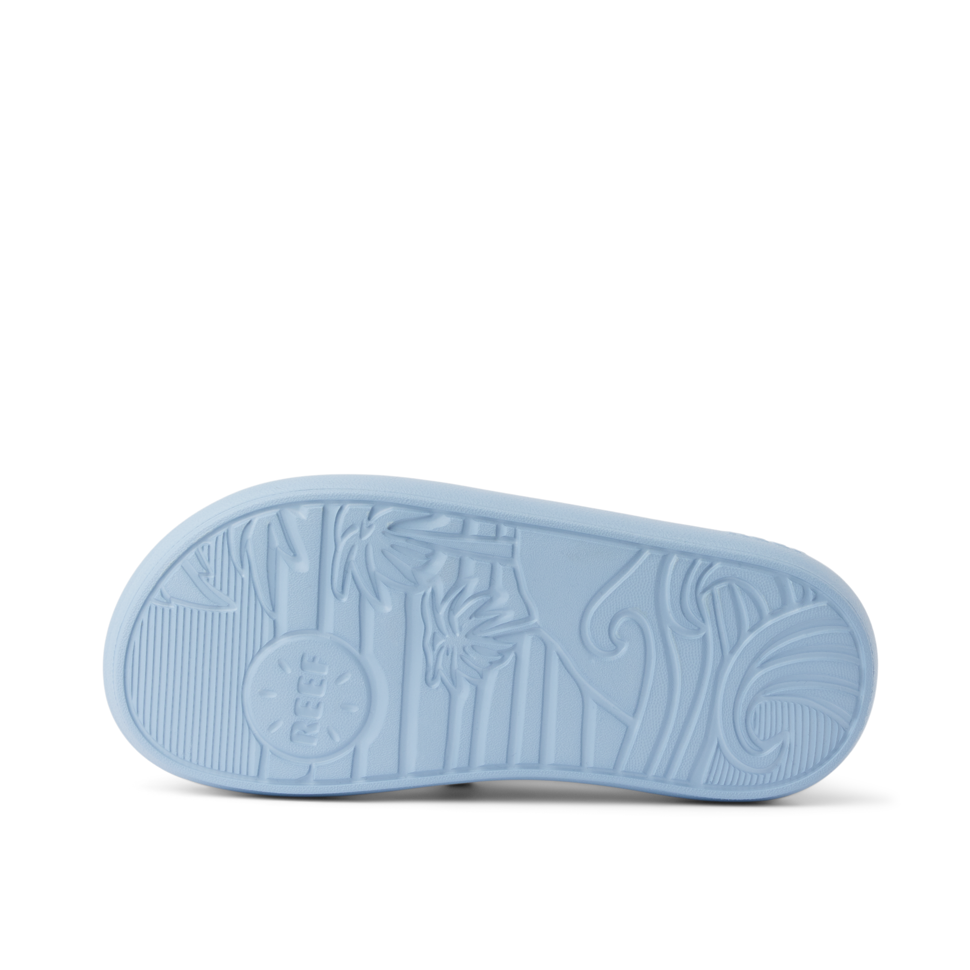 Kids Rio Slide - Dusty Blue - Underside View