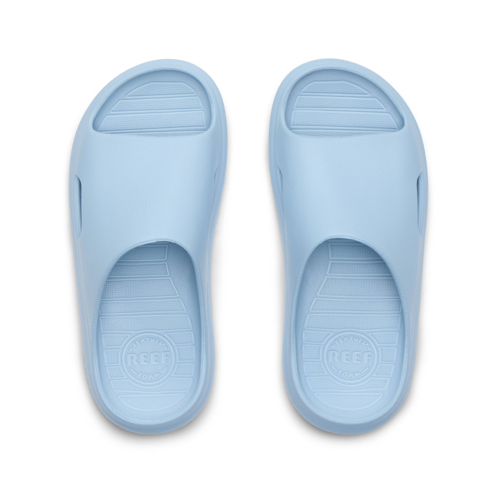 Kids Rio Slide - Dusty Blue - Top View
