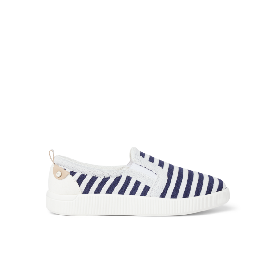 Neptune Elyse - Navy/White Stripe - Underside View