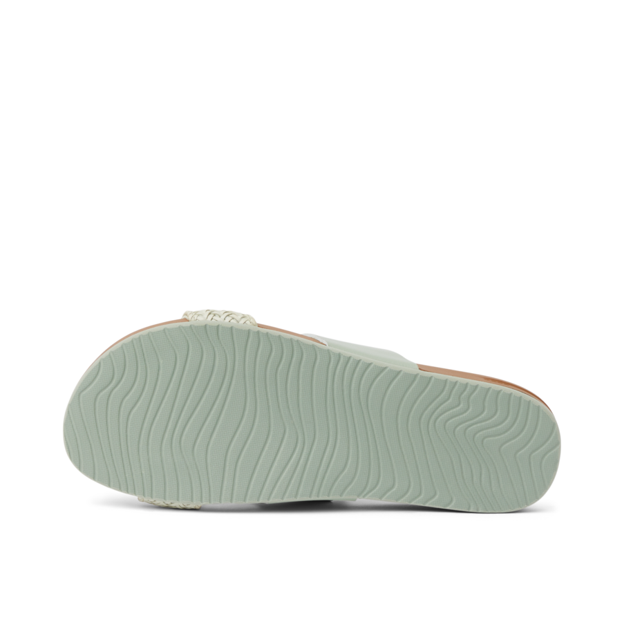 Cushion Vista - Sage Duo Braid - Underside View