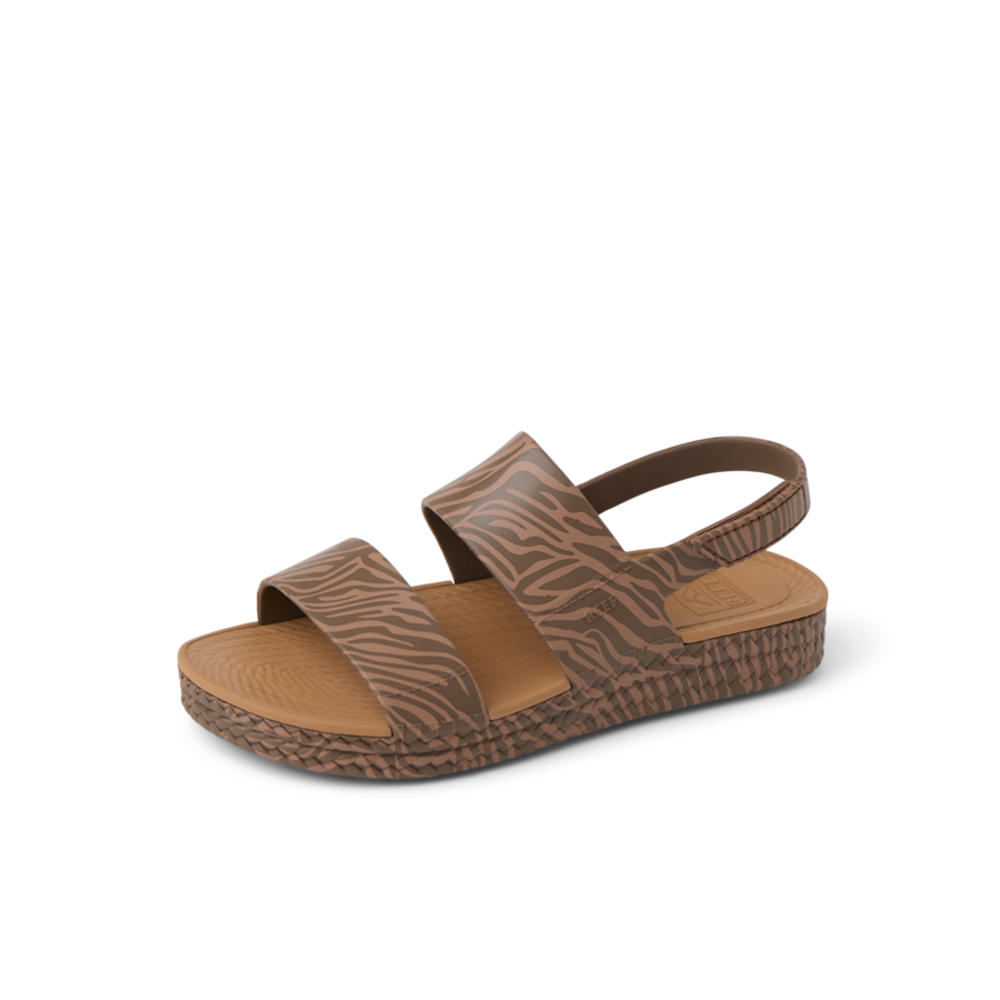 Reef Water Vista - Tan Zebra - Left Side View