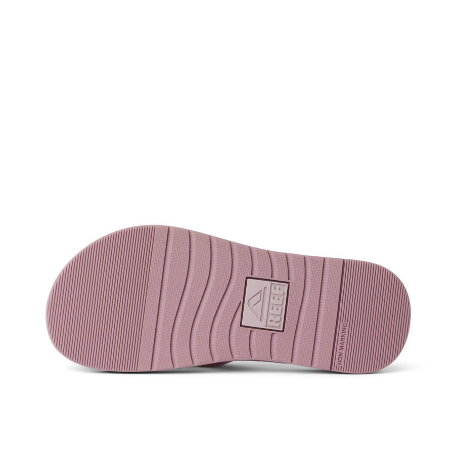 Ojai Classic - Pale Mauve Suede - Underside View