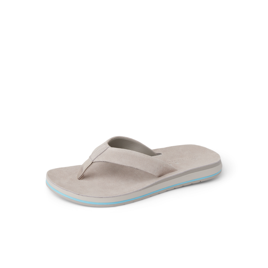 Ojai Classic - Grey Suede - Left Side View