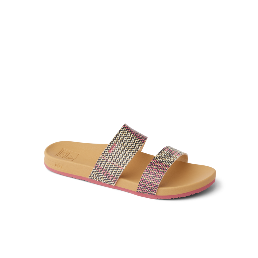Kids Cushion Vista - Pink Raffia - Main View