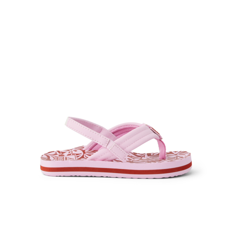 Little Ahi - Pink Modern Floral - Right Side View
