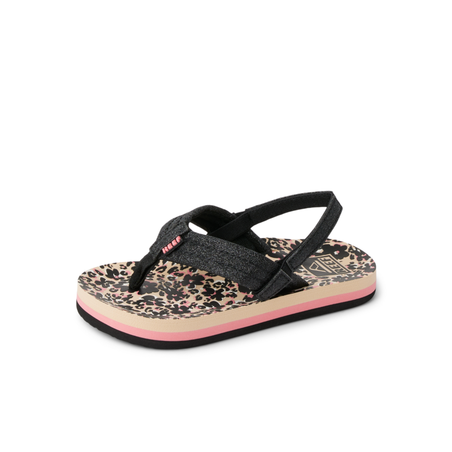Little Ahi - Floral Cheetah - Left Side View