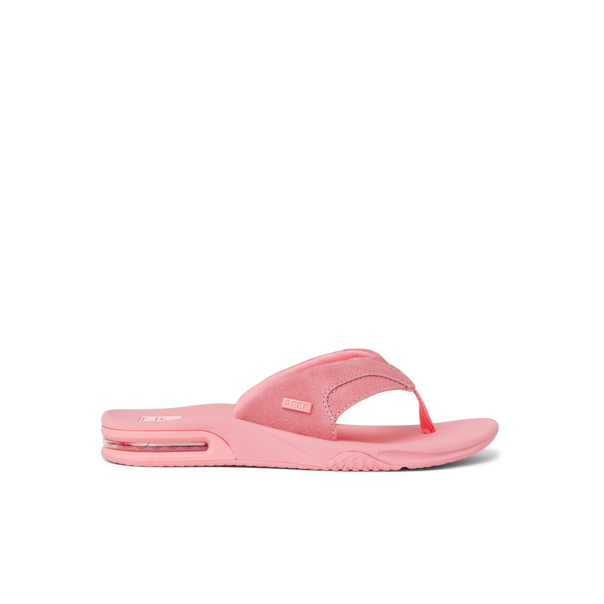 Fanning - Strawberry Suede - Top View