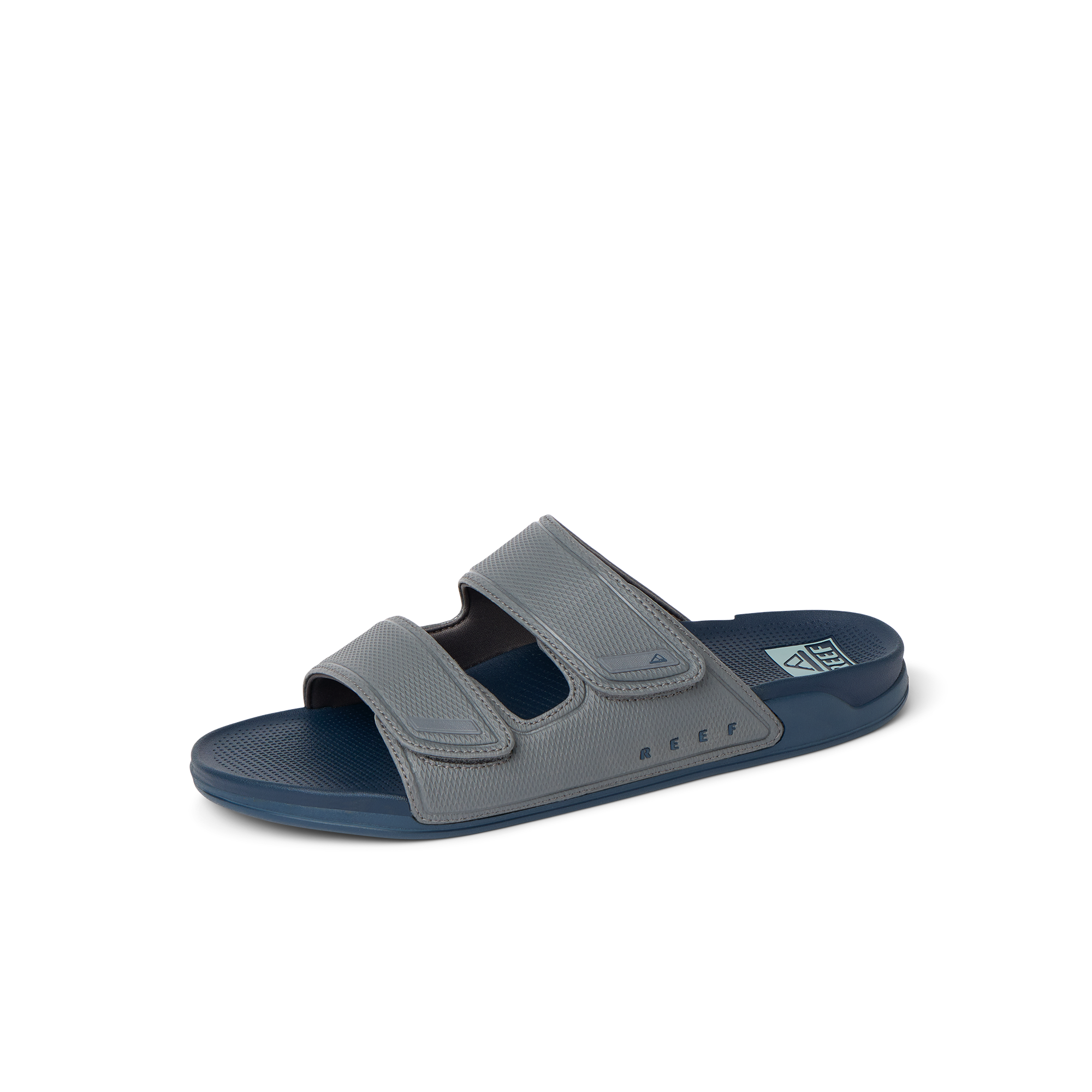 Phantom Tradewind men’s sandal facing left, showing dual adjustable straps with arch support and cushioned footbed.