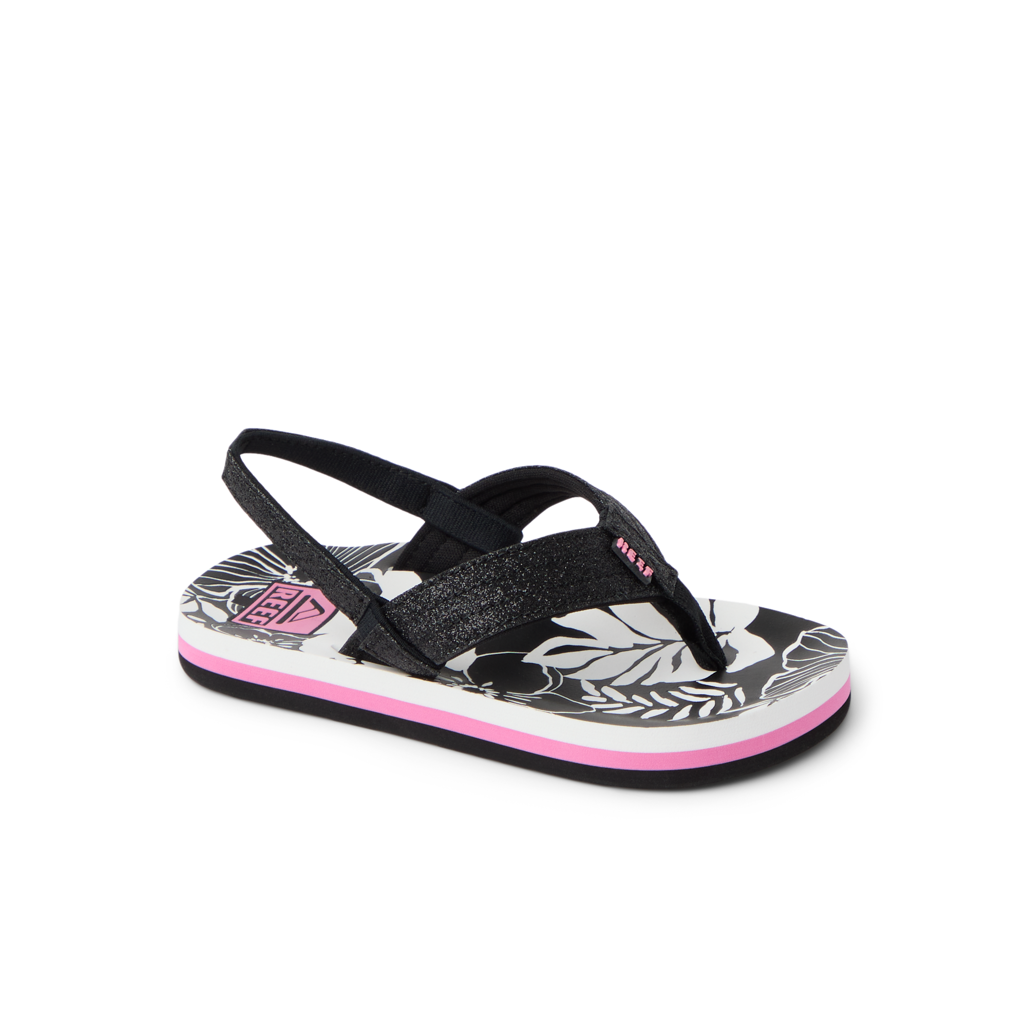Little Ahi - Pink/Black Floral - Main View