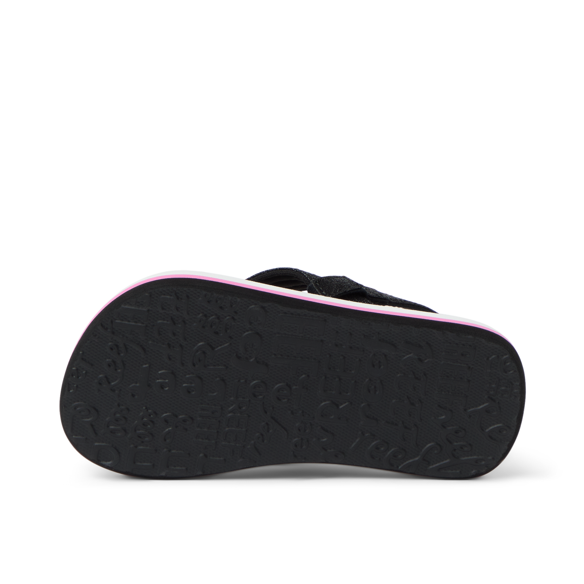 Little Ahi - Pink/Black Floral - Underside View