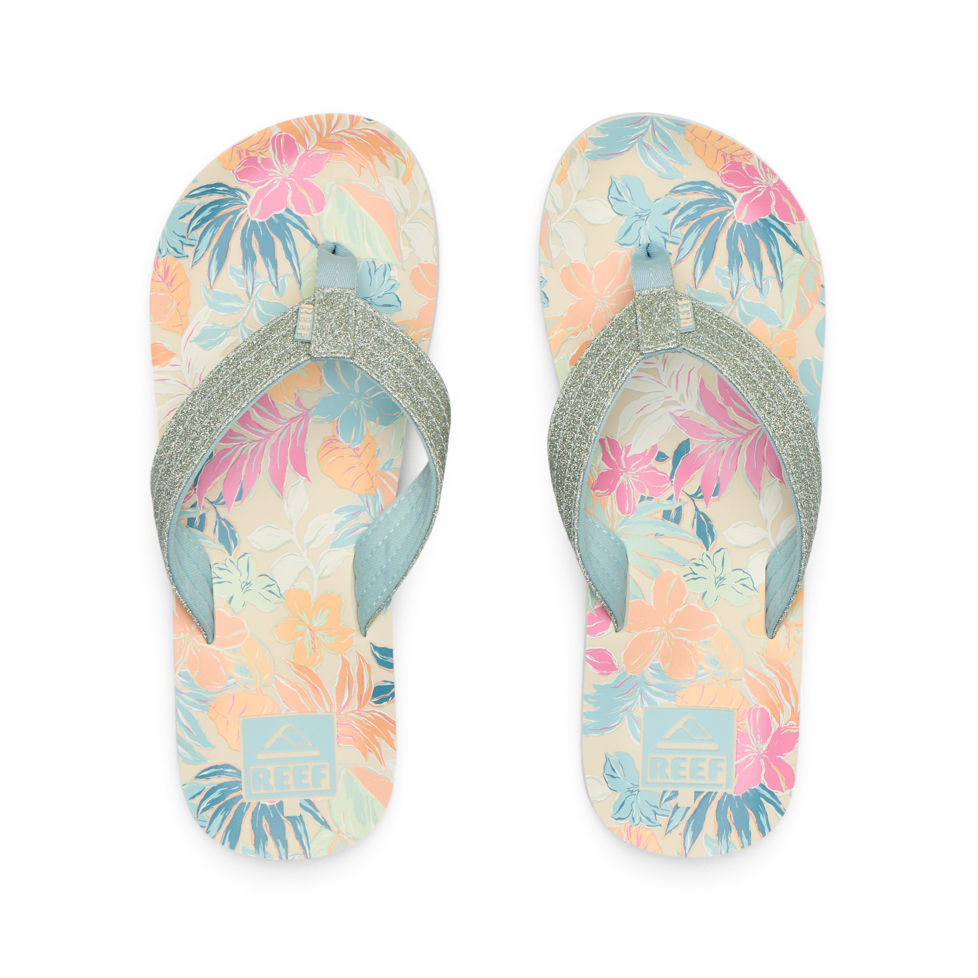 Kids Ahi - Tropical Floral - Top View