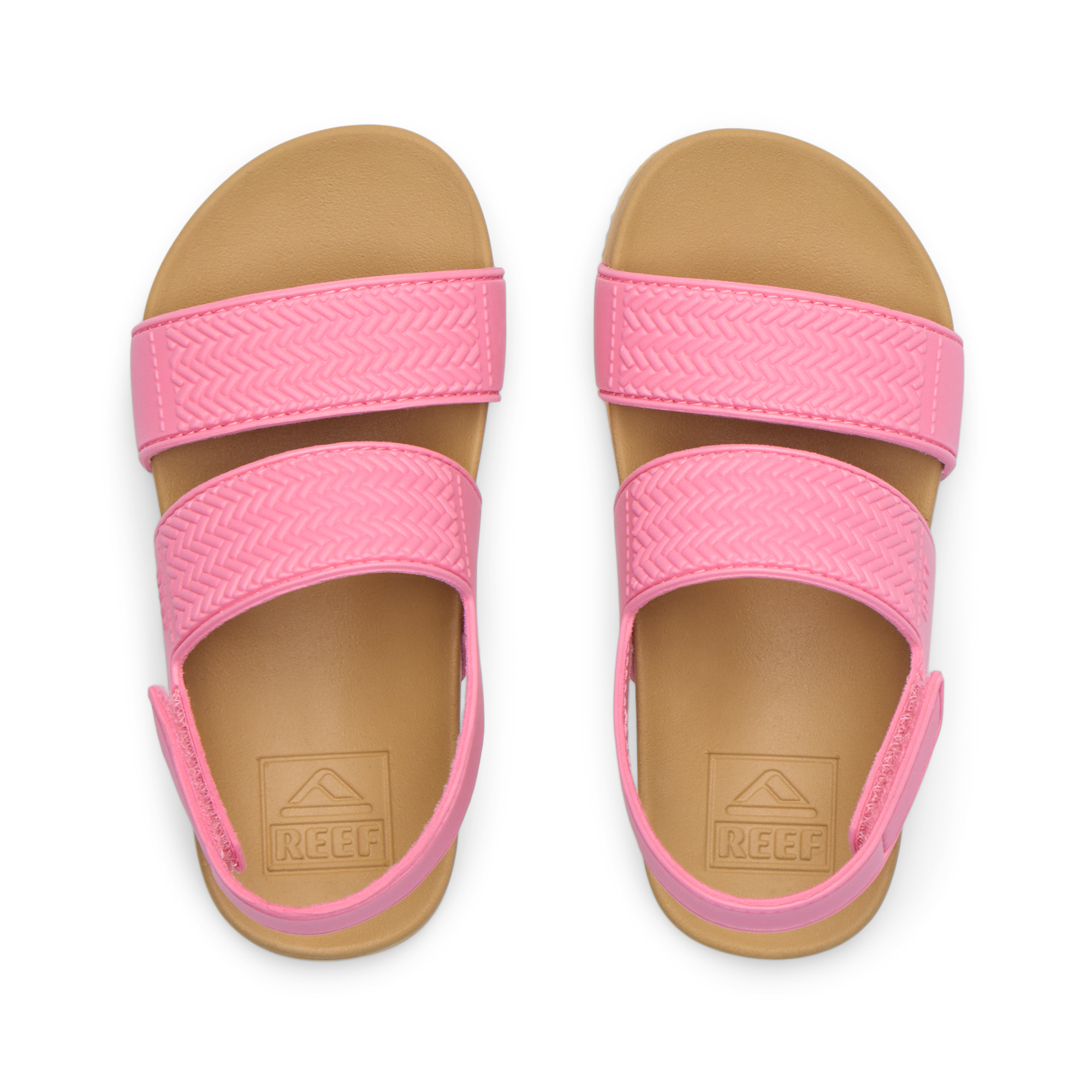 Little Water Vista - Pink Cosmos/Tan - Top View