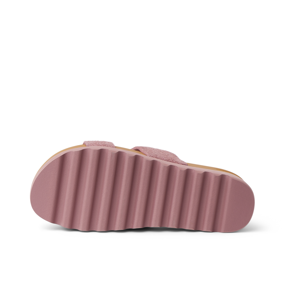 Cushion Vista Hi - Rose Suede - Underside View