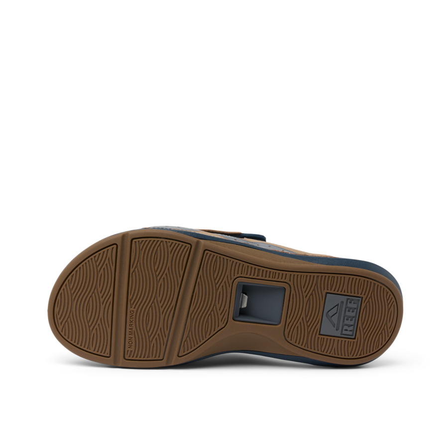 Cruiser Slide - Navy/Gum/Grey - Underside View