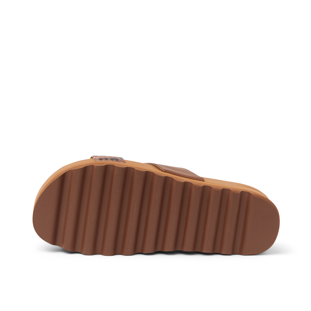 Cushion Vista Hi - Brown/Leopard - Underside View