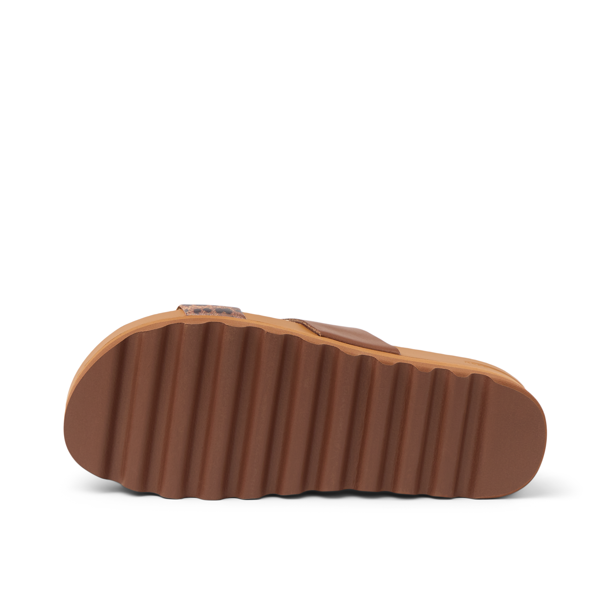 Cushion Vista Hi - Brown/Leopard - Underside View