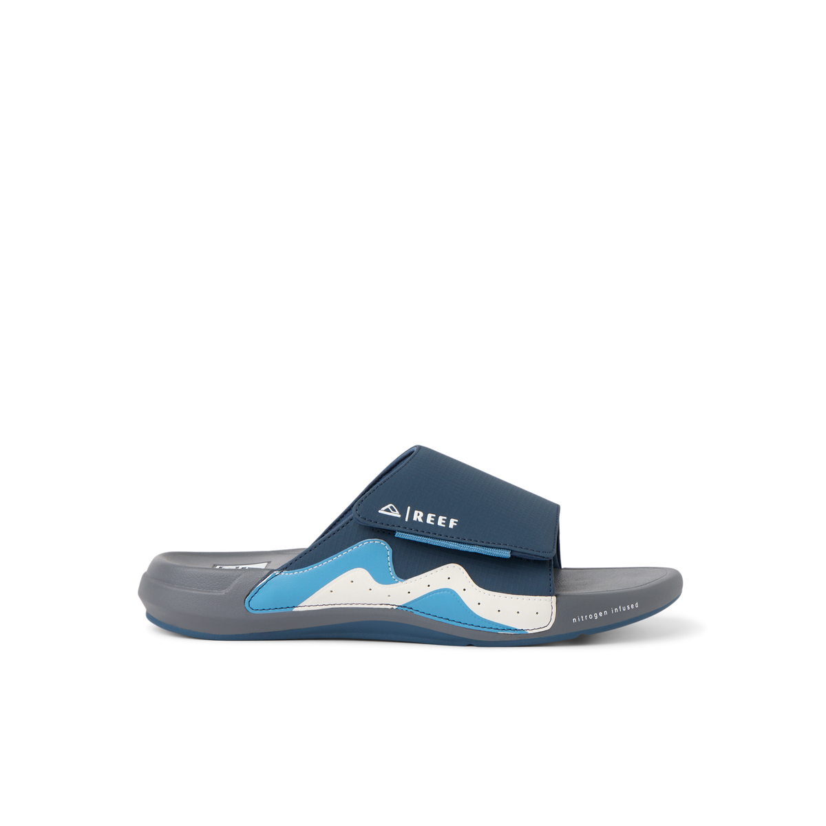 Cruiser Slide - Navy/Grey/White