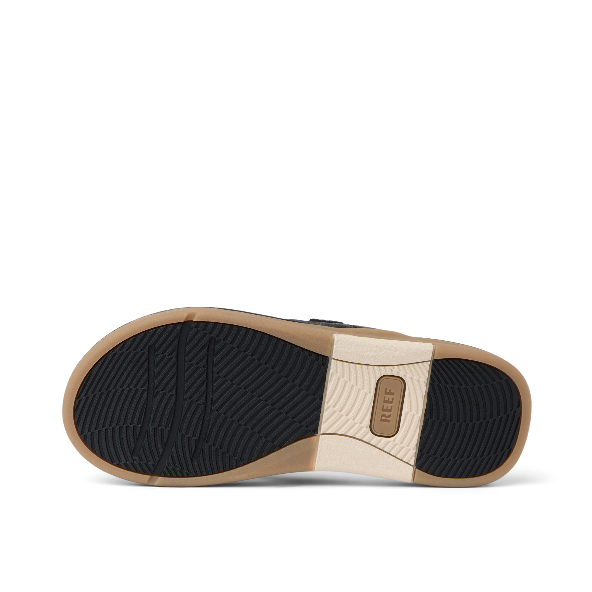 Leather Offshore - Black - Underside View