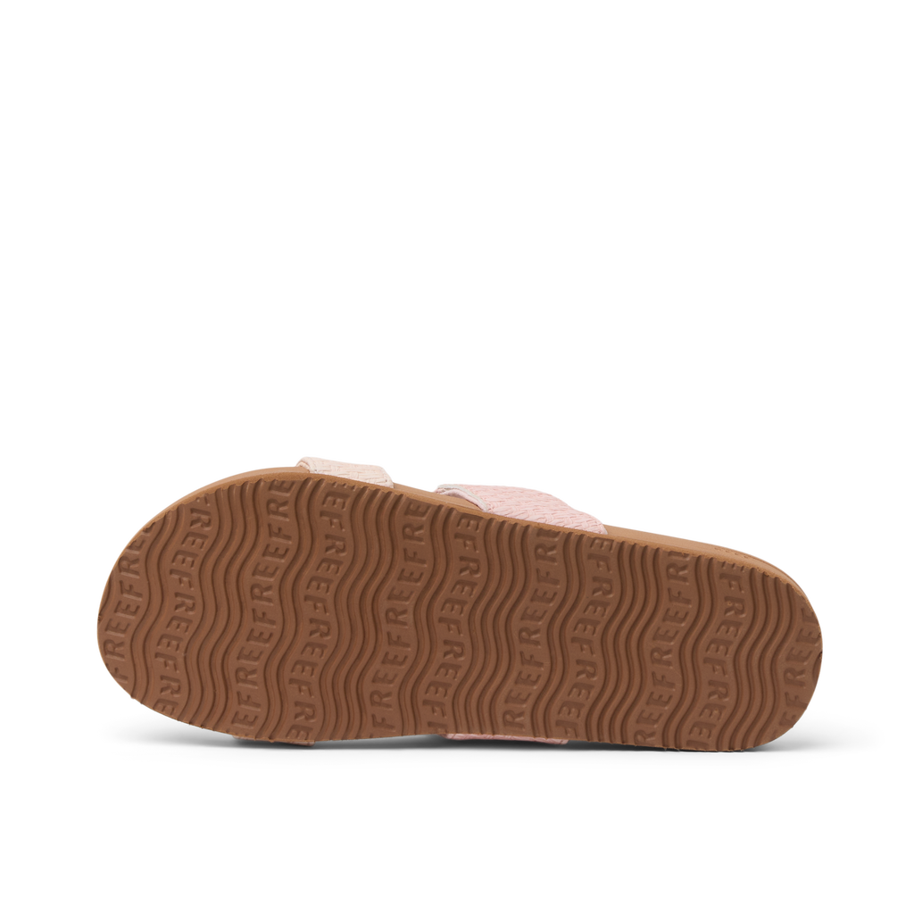 Kids Cushion Vista - Pink/Tan - Underside View