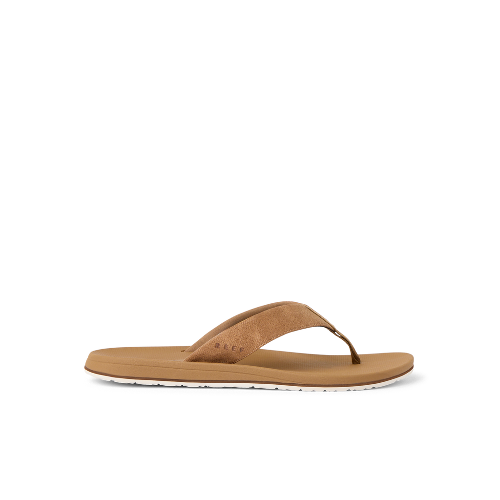 Nox men's flip flop sandal facing right, featuring soft cushioning, anatomical arch support, and water-friendly materials.