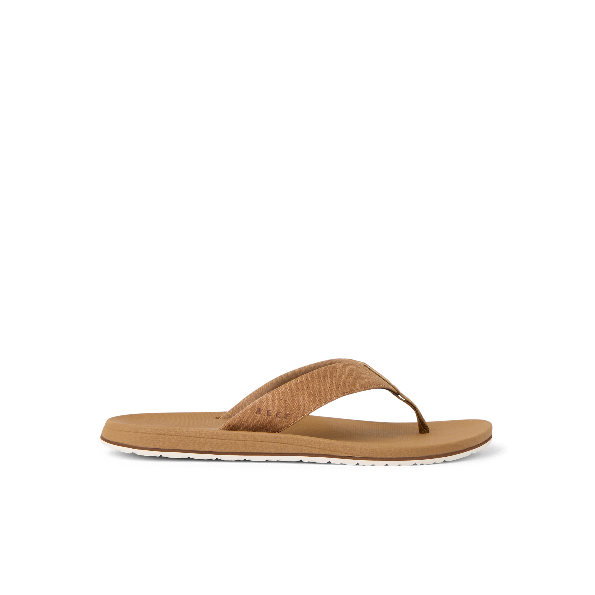 Nox men's flip flop sandal facing right, featuring soft cushioning, anatomical arch support, and water-friendly materials.