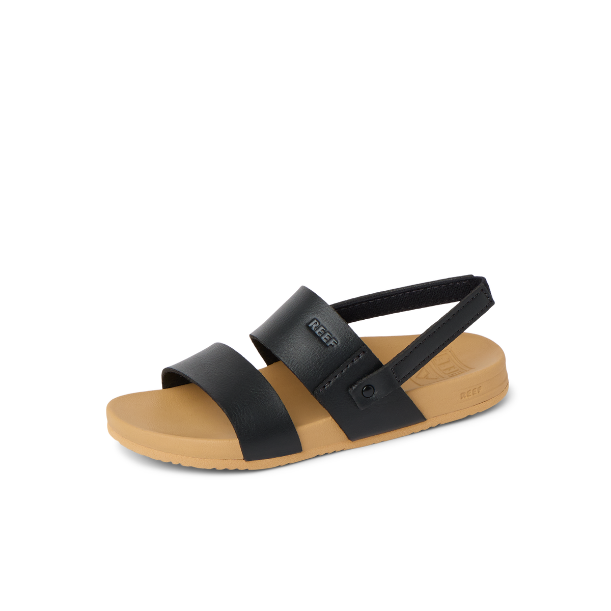 Little Cushion Vista - Black/Tan - Left Side View
