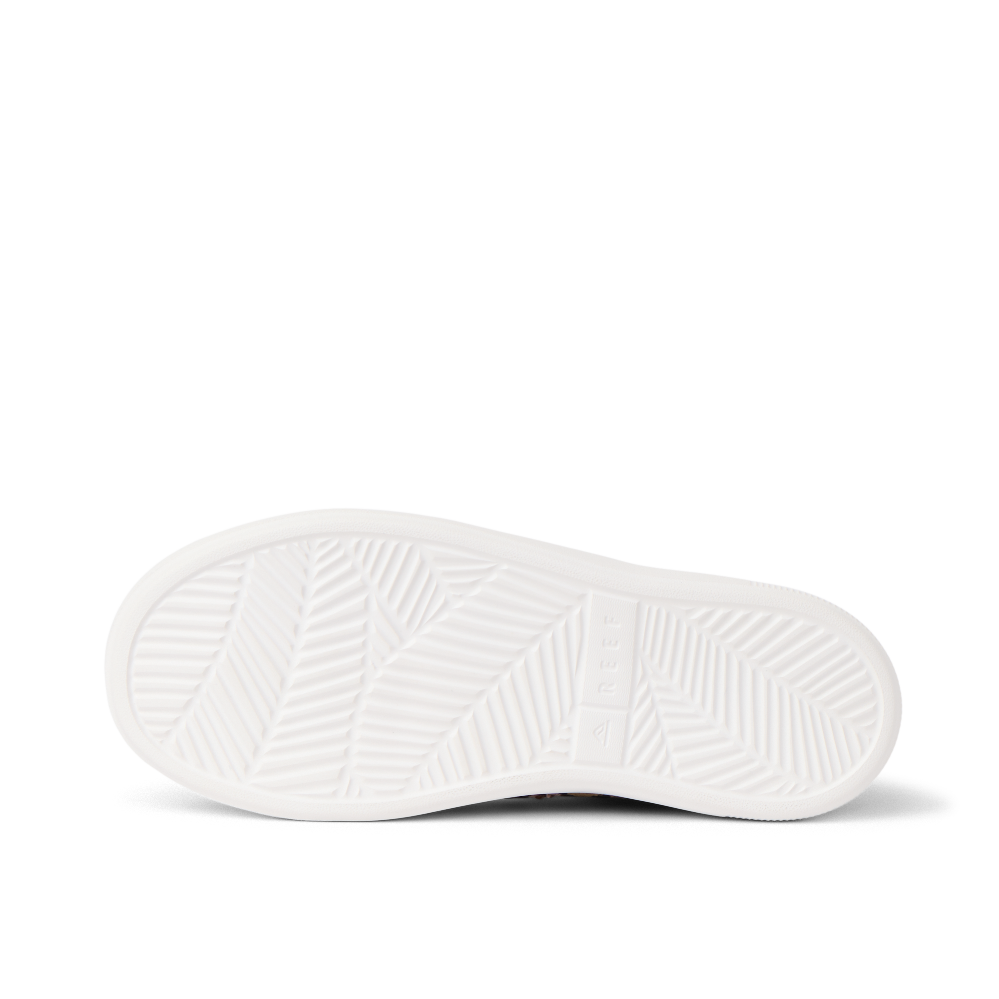Kids Neptune shoe sole facing up, showing patterned outsole with anatomical arch support and water-friendly design.
