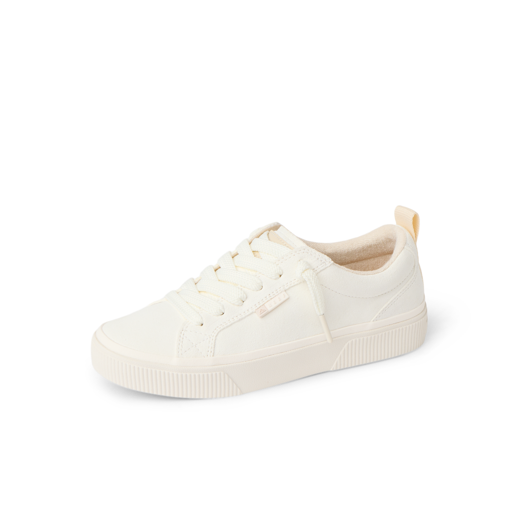 Lay Day Dawn sneaker for women facing right, close-up of side and front, lightweight with soft cushioning and arch support.