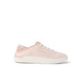 Reef Neptune women's sneaker facing right with breathable pink fabric, enhanced arch support, and soft-rebound cushioning.