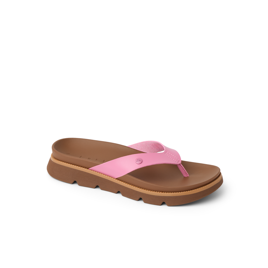Vista Luxe Vivianahh women's right-facing sandal in cashmere rose, lightweight with arch support and soft-rebound cushioning.