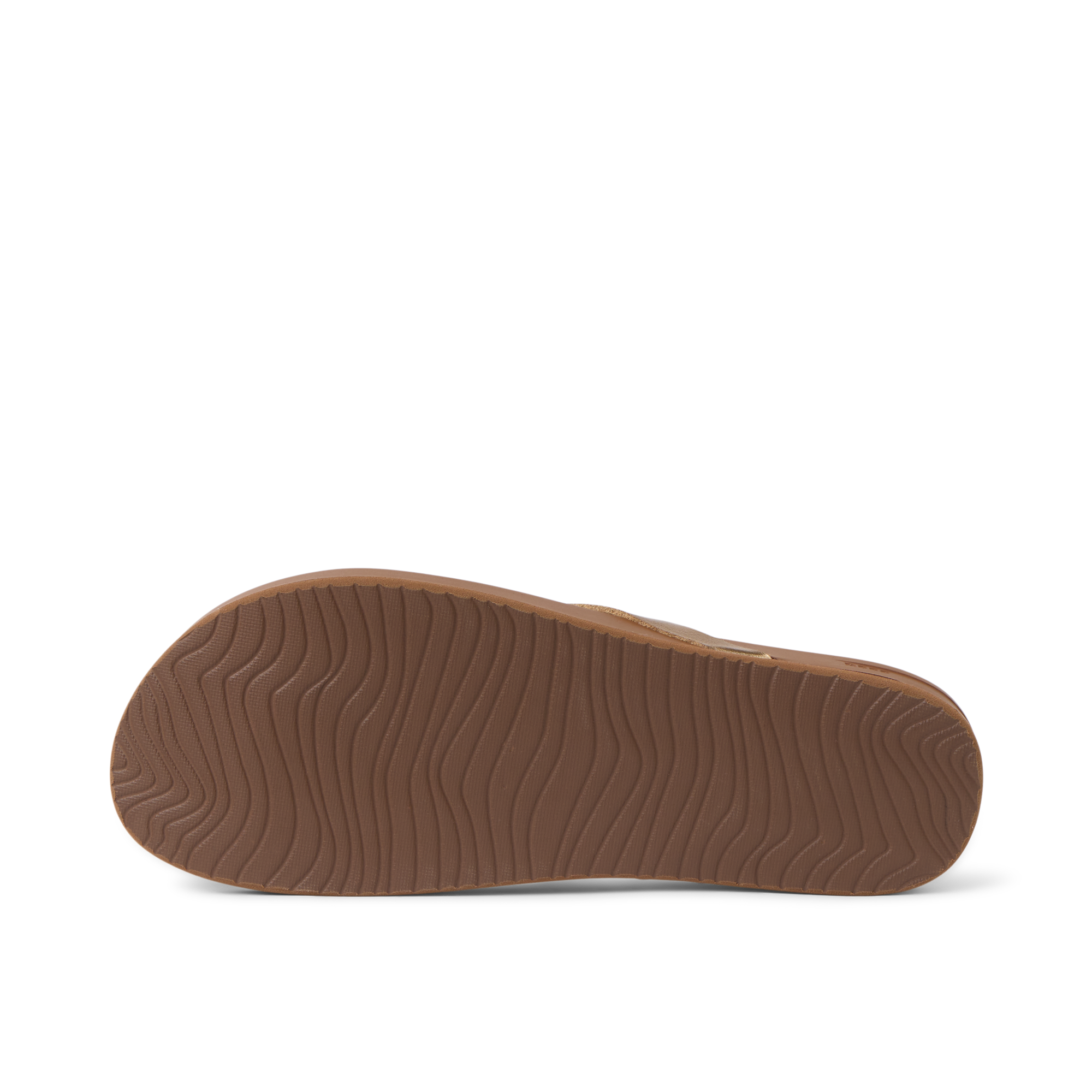 Vista Ivy women's shoe showing the sole facing up with textured grip for beach and everyday comfort by REEF.